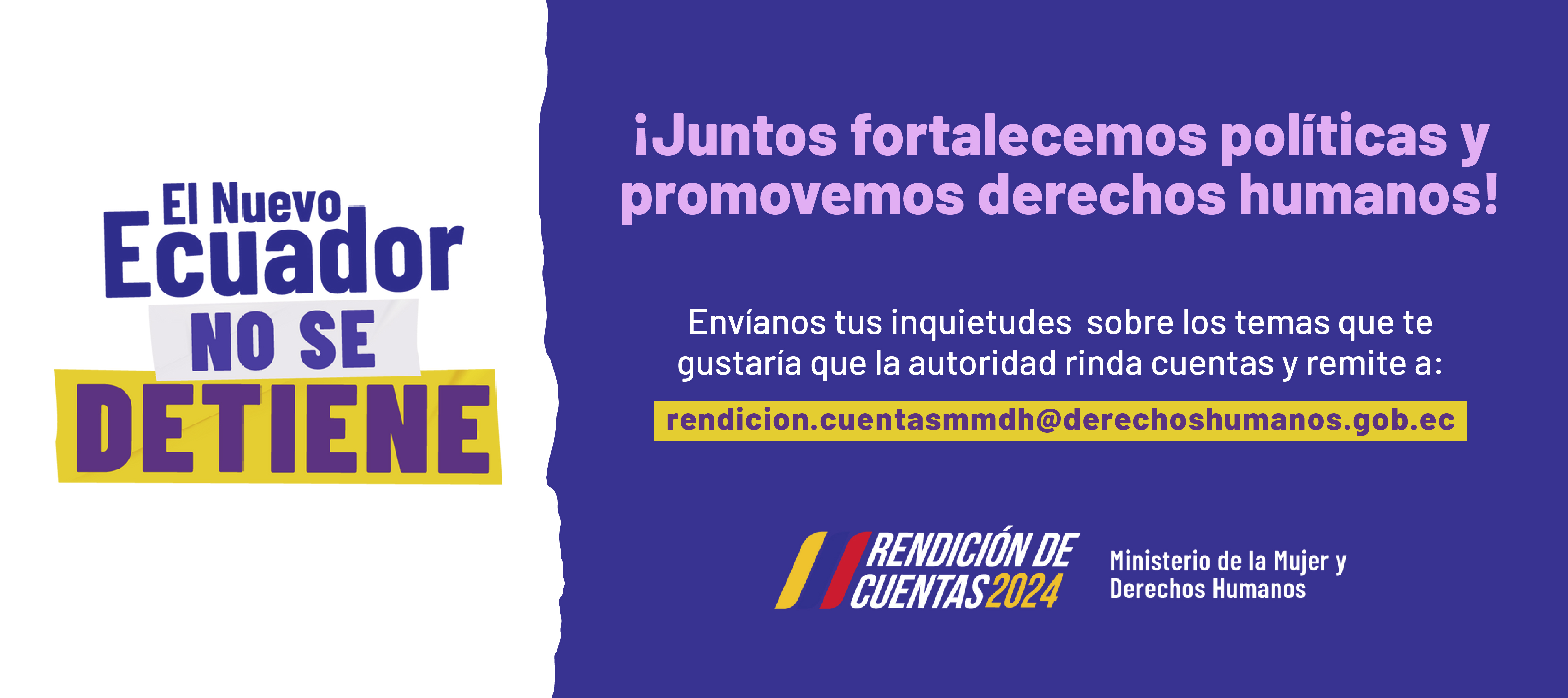 El Nuevo Ecuador No Se Detiene